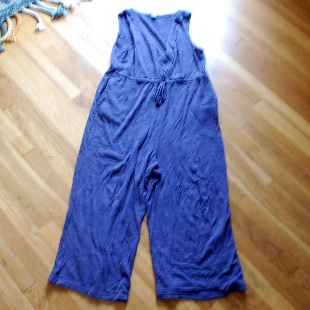 Old Navy Maternity Sleeveless Plush Knit Nursing Jumpsuit